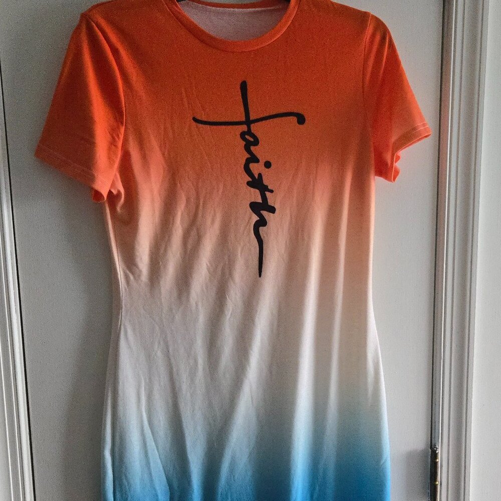 NWOT Ombre Dress/Top ( FAITH )